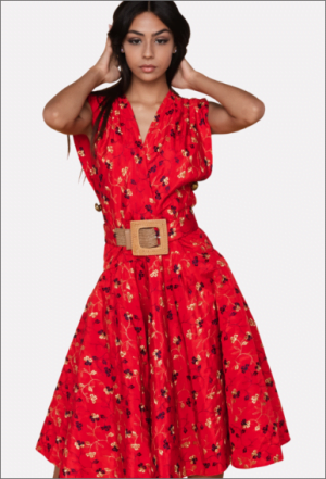 فستان سهرات أزرق